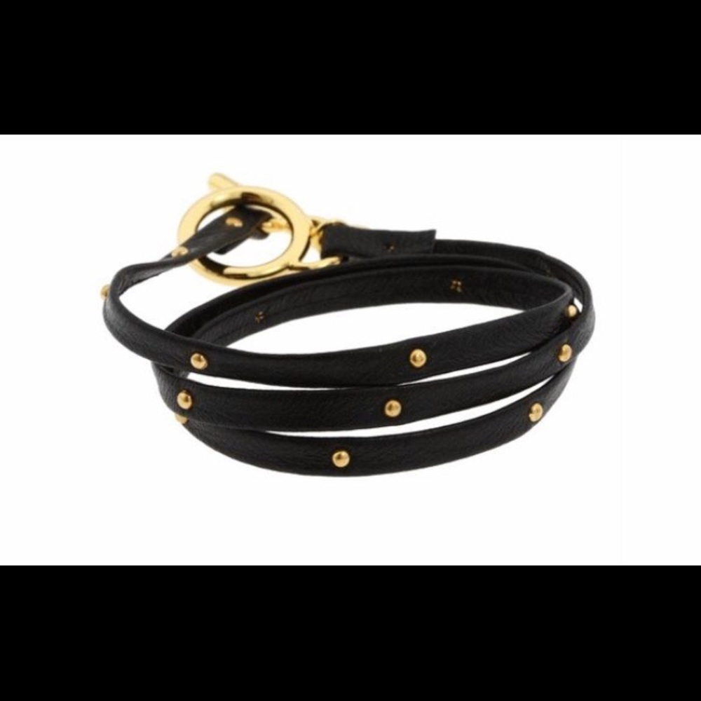 Gorjana Leather Wrap Bracelet